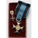 PRL, Order Virtuti Militari kl.V + miniatura - po Majorze
