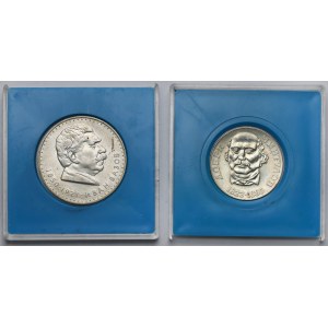 Bułgaria, 2 i 5 leva 1970-1972 - zestaw (2szt)