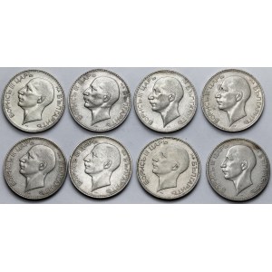 Bułgaria, 100 leva 1934-1937 - zestaw (8szt)