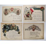 Historyczne TELEGRAMY Patriotyczne - bardzo ładne (15szt)