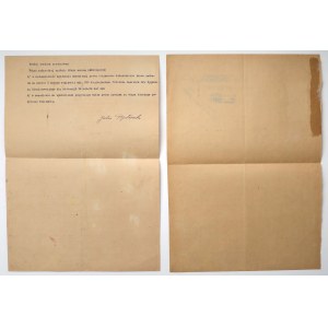 Sąd Grodzki w Tarnowie 1943 r. - dokumenty (2szt)
