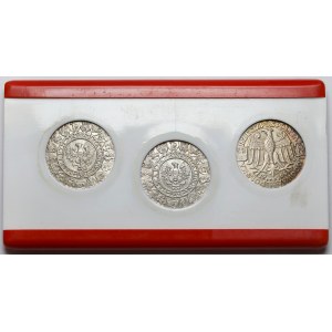 100 złotych 1966 Mieszko i Dąbrówka - 3 typy - w etui