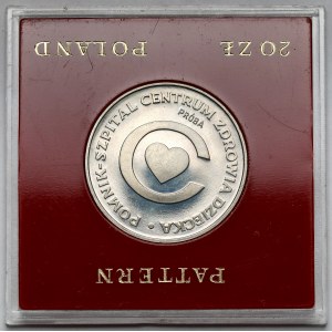 Próba CuNi 20 złotych 1979 Szpital Centrum Zdrowia Dziecka