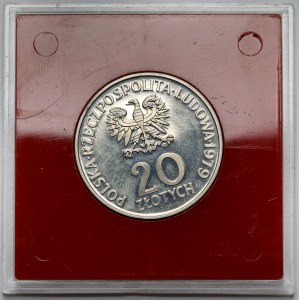 Próba CuNi 20 złotych 1979 Szpital Centrum Zdrowia Dziecka