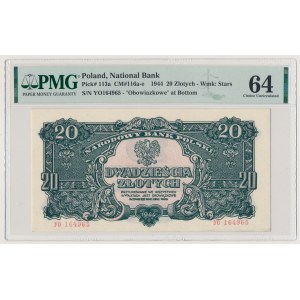 20 złotych 1944 ...owe - YO