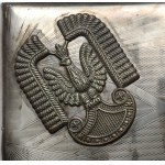 PSZnZ, Metalowa papierośnica z Orłem Lotniczym