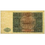 20 złotych 1946 - mała litera - B
