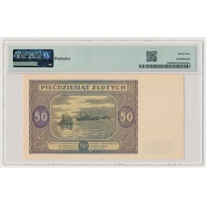 50 złotych 1946 - duża litera - N