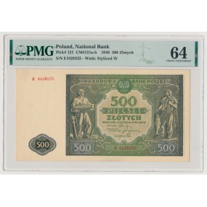 500 złotych 1946 - E