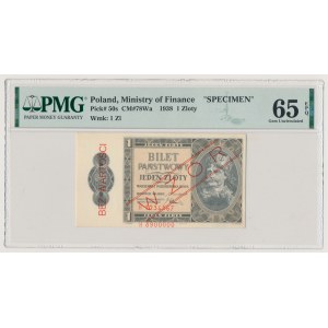 1 złoty 1938 Chrobry - WZÓR