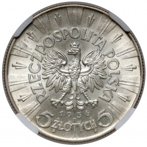 Piłsudski 5 złotych 1936