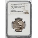 Próba MIEDZIONIKIEL 10 złotych 1967 Skłodowska - rzadkość