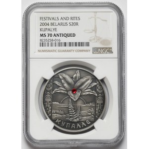 Białoruś, 20 rubli 2004 - Noc Kupały