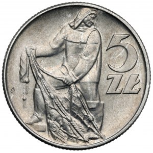 Rybak 5 złotych 1971
