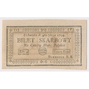 4 złote 1794 - (1)(P)