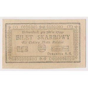 4 złote 1794 - (1)(T)