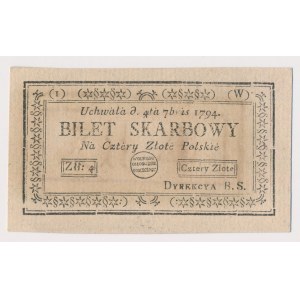 4 złote 1794 - (1)(W)
