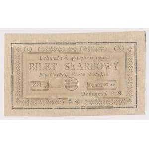4 złote 1794 - (1)(X)