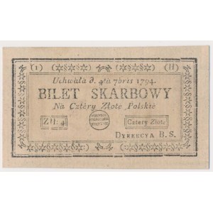 4 złote 1794 - (1)(H)