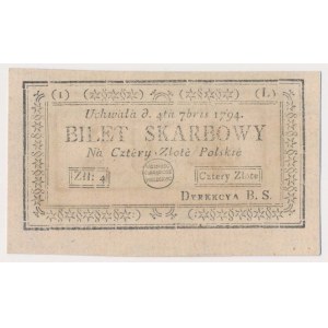 4 złote 1794 - (1)(L)
