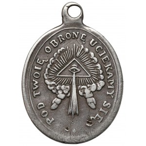 Medalik, Pamiątka poległym w Warszawie 27 lutego 1861 r.