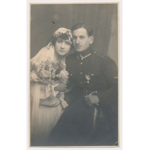 II RP, Fotografia Ślubna Plutonowego (1923 r.)