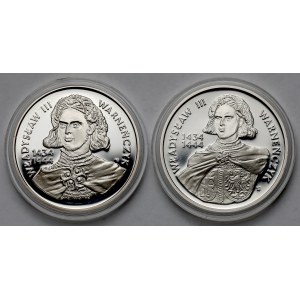 200.000 złotych 1992 Warneńczyk - popiersie i półpostać (2szt)