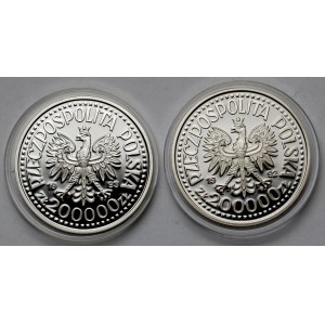 200.000 złotych 1992 i 1993 - zestaw (2szt)