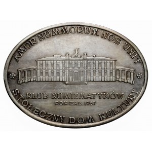 Medal, Klub Numizmatyków 1970 - RYTOSZTUKA - srebro [39]