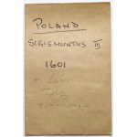 Zygmunt III Waza, Trojak Lublin 1601 - błąd A•R•G