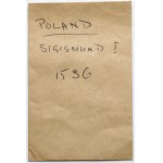 Zygmunt I Stary, Grosz Wilno 1536 - marzec - okrągła tarcza