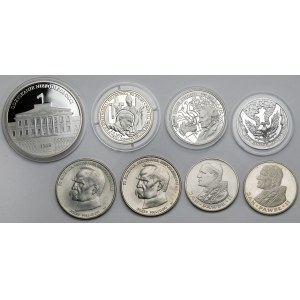 10 - 50.000 złotych i medale 1983-2018 - zestaw (8szt)