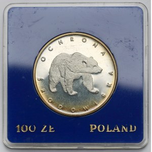 100 złotych 1983 Niedźwiedź