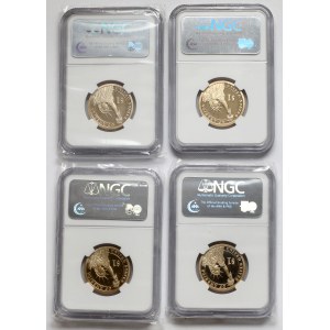 USA, Dolar 2008 - zestaw (4szt)