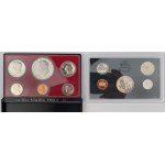 USA, Zestawy rocznikowe 1976 i 1983 (2szt)