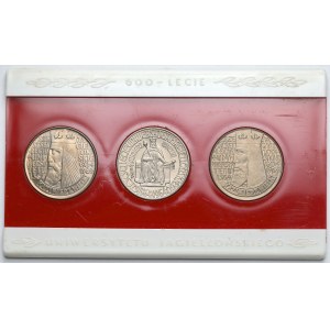 10 złotych 1964 Kazimierz Wielki - w tym próba - w etui - (3szt)