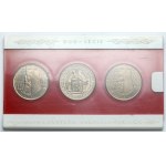 10 złotych 1964 Kazimierz Wielki - w tym próba - w etui - (3szt)