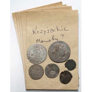 Ort, Szóstak, Półgrosze... - zestaw (6szt)