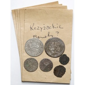 Ort, Szóstak, Półgrosze... - zestaw (6szt)
