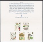 Harrison & Sons Limited, Testnote IBNS and folder with set of Swans stamps