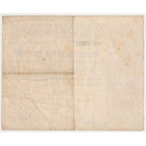 Ministerstwo Skarbu - pokwitowanie ofiary na Skarb Narodowy 1920