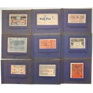 Pamiątki Wojenne, Rok 1918 - reprodukcje bonów itp.