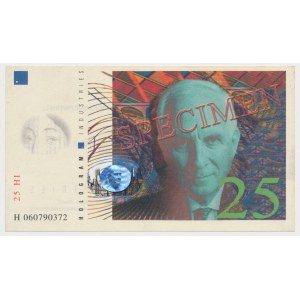 Hologram Industries, Test-printing with Hologram SPECIMEN 25