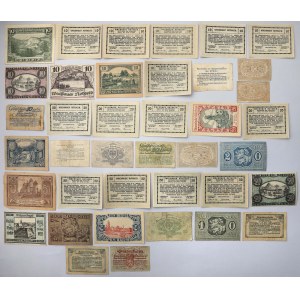 Austria, zestaw notgeldów MIX (39szt)