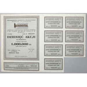 BUDOSTAL Przedsiębiorstwo Budownictwa Specjalistycznego, Em.1, 1 mln 1991