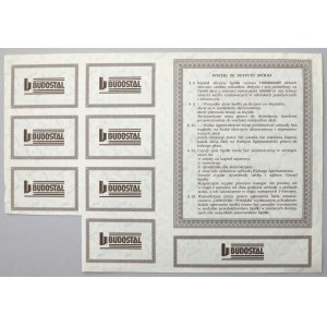 BUDOSTAL Przedsiębiorstwo Budownictwa Specjalistycznego, Em.1, 1 mln 1991