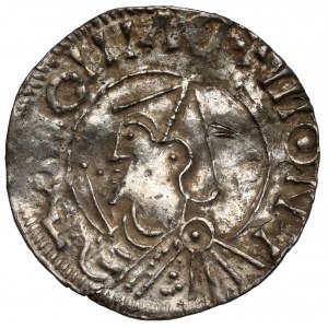 Anglia, Duńskie naśladownictwo denara Knuta - typu Pointed Helmet (X-XI w.)
