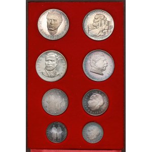 Bułgaria, 2 i 5 leva 1963-1973 - komplet w etui (8szt)
