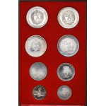 Bułgaria, 2 i 5 leva 1963-1973 - komplet w etui (8szt)