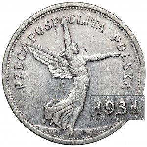 Nike 5 złotych 1931 - rzadki rok